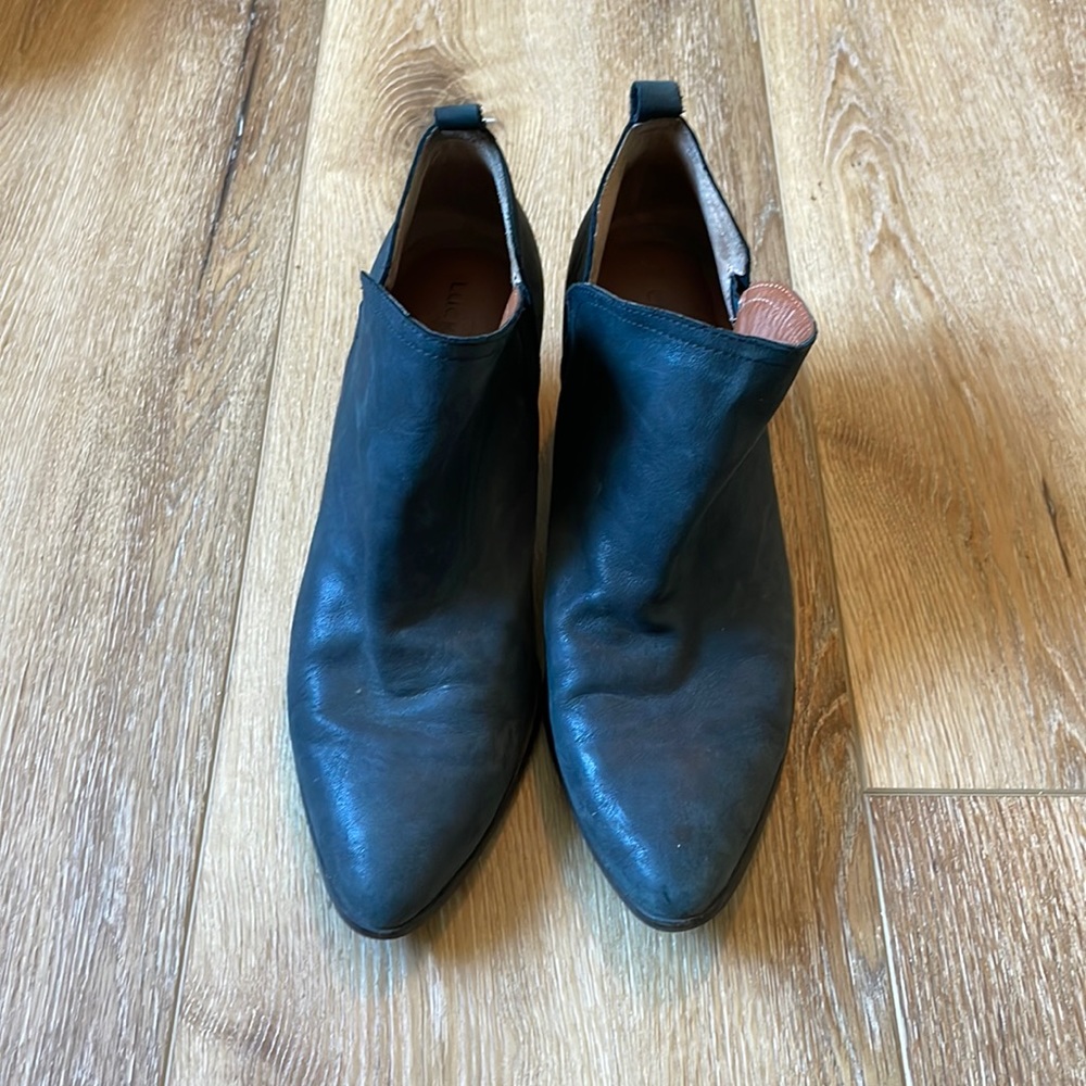 Lucky Brand black booties size 9
